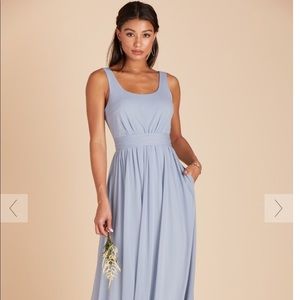 Worn once! Birdy Grey bridesmaid in dusty blue